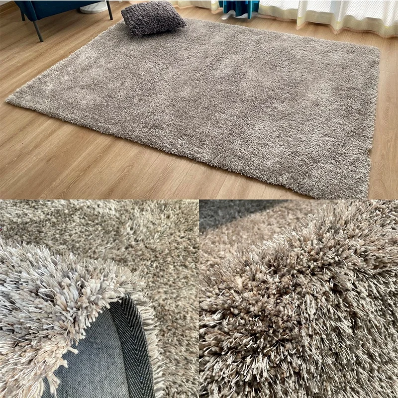 ODM/OEM Factory 3d handmade Tufting rugs Shaggy Carpets custom Pattern long pile plush Carved Hand-Tufted Decoration Area Rug