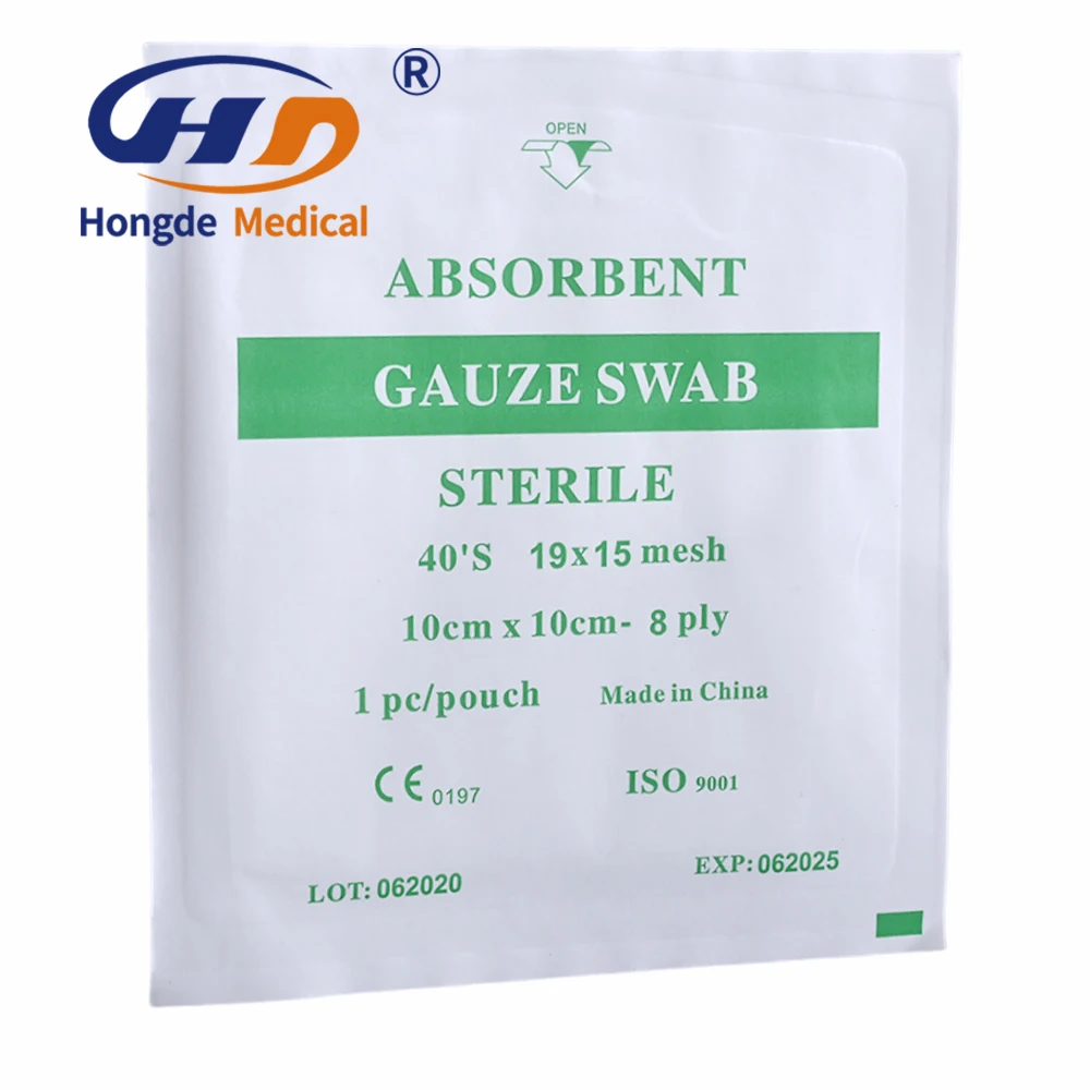Medical Sterile 10x10cm Vaseline 30 X Paraffin Gauze