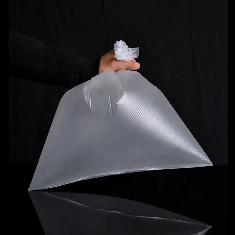 waterproof packaging food bags clear HDPE water plastic bags for Africa and arab markets