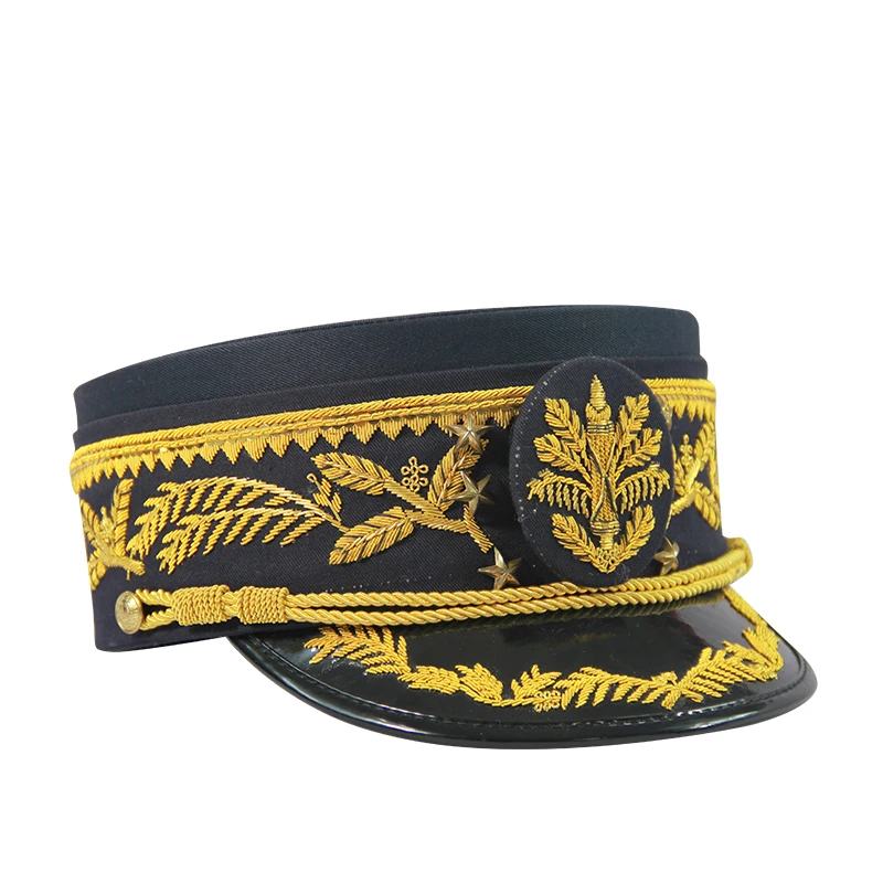 High quality military cap custom badge handmade custom design can be customized as required