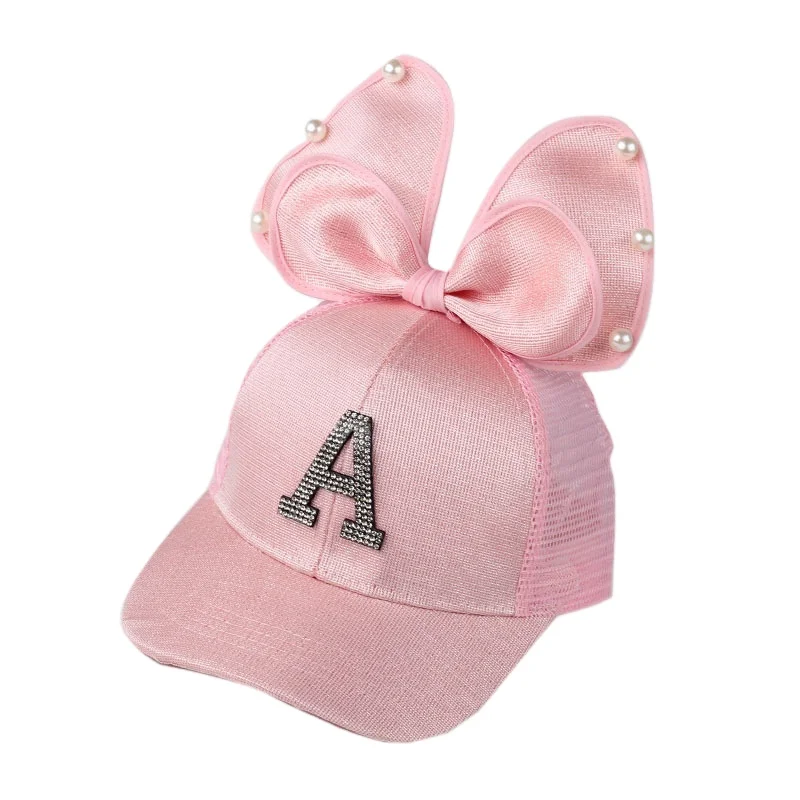 Новая мода Лучшие продажи остроконечная Кепка прикольное платье с большим бантом, детская бейсбольная кепка, шапка