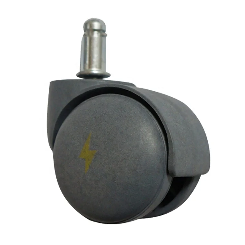 Competitive Price Custom Chair Twin Wheel Swivel ESD Caster for Dustless Workshop