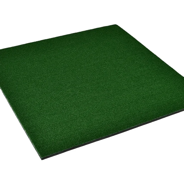 Wholesale Standard Nylon Turf Golf Range Mat Golf Hitting Mat for Golf Driving Range Backyard Screen Simulator