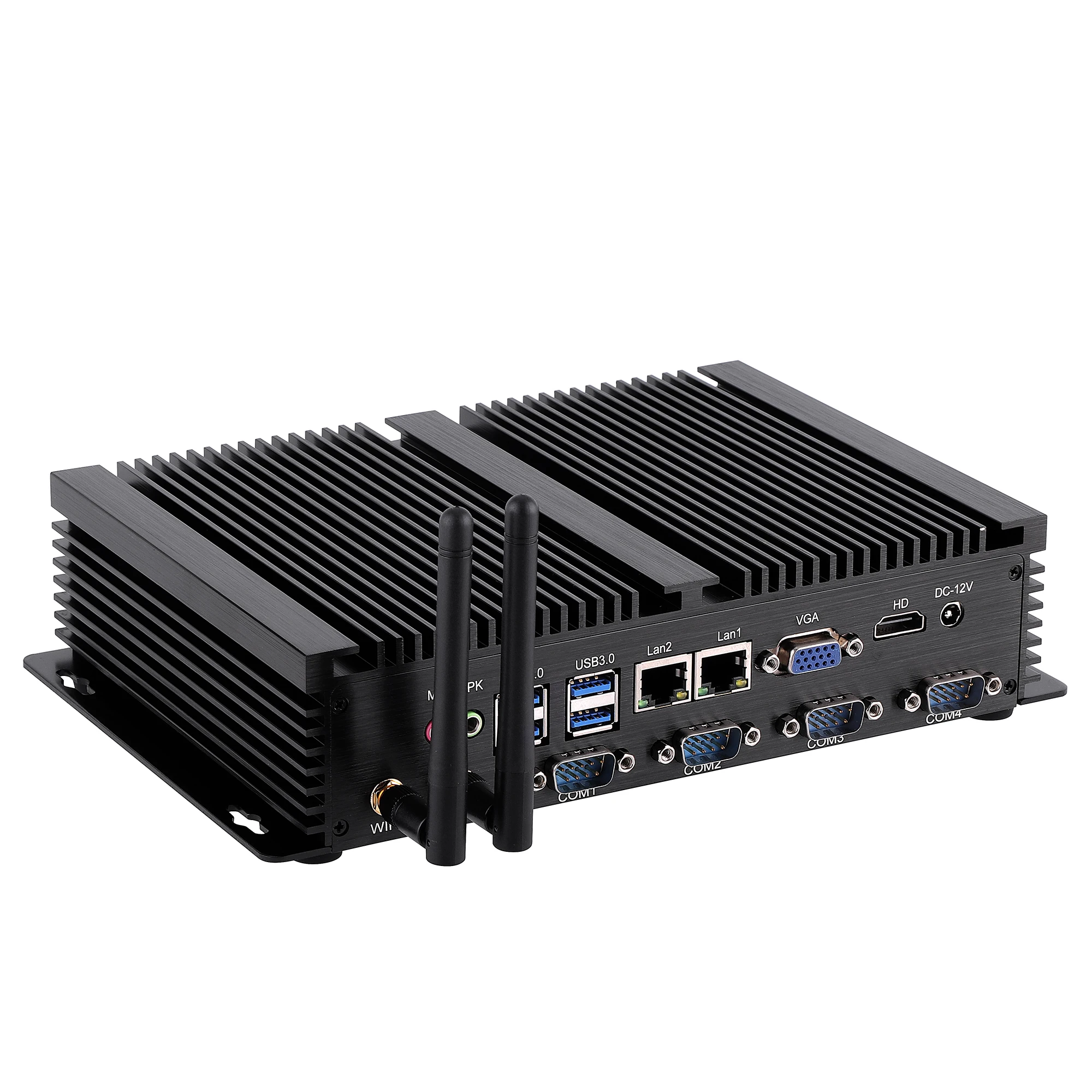 Industrial Computers Support WIN XP OS with Celeron 1037U i5-3317U Dual Core 4COM RS232 Small BOX PC