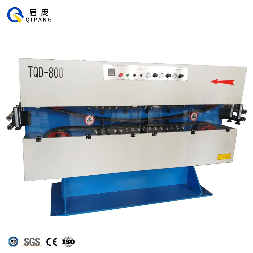 QIPANG Haul off Cable Manufacturing Equipment TQD 1600 Pipe Pneumatic Crawler Traction machine with extruder wire
