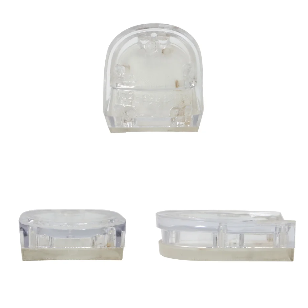 Transparent PC High Quality shoe accessories sole part abs heels charm