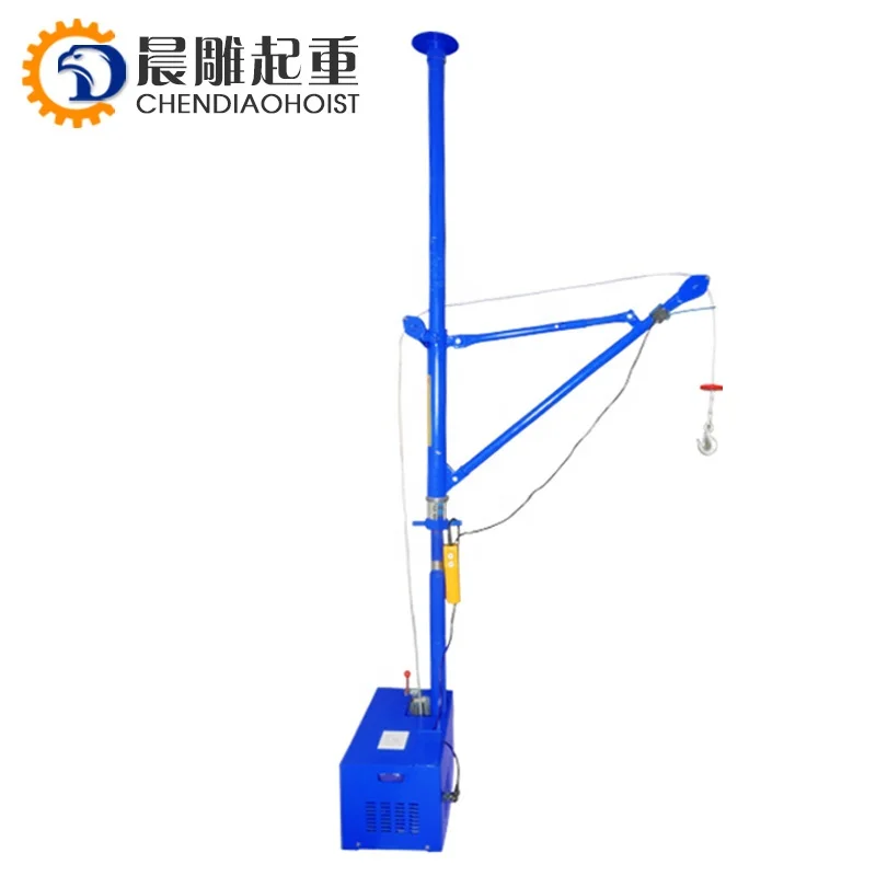 300KG-500KG Used 220V Indoor Electric Clutch Small Lifting Crane