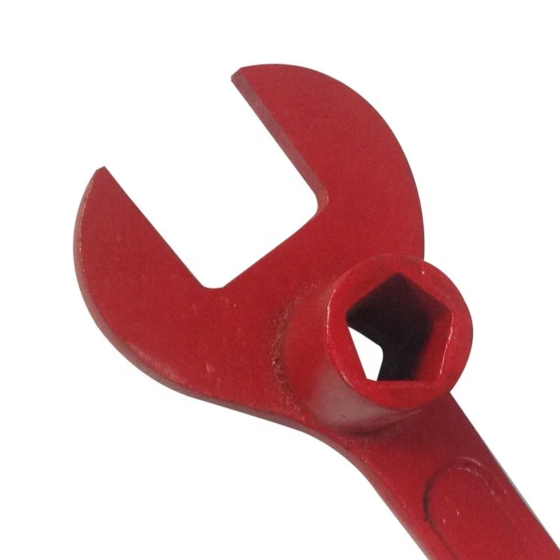 Heavy duty fire hydrant wrench outdoor fire hydrant wrench ground and underground fire hydrant board hand thickened cast steel w