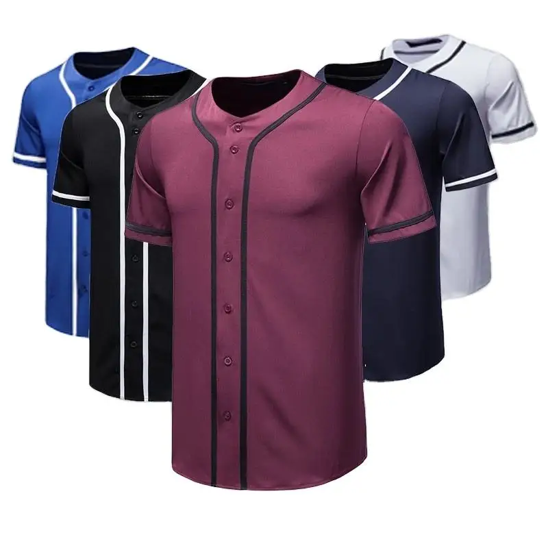 wholesale customizable full sublimation cartoon graphics twill plain baseball jerseys in pakistan