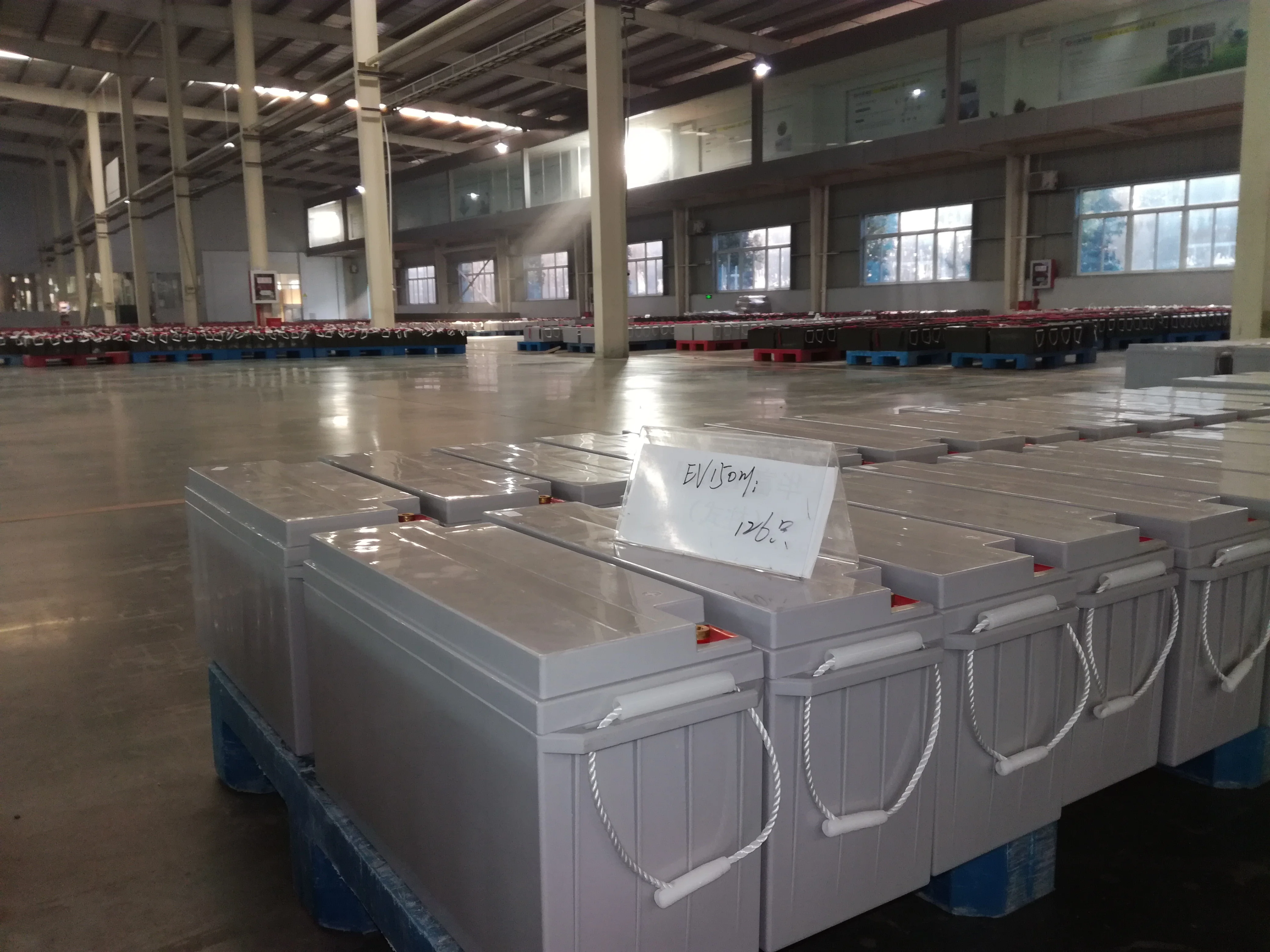 12V 100Ah HUAFU factory supply Rechargeable lead acid battery