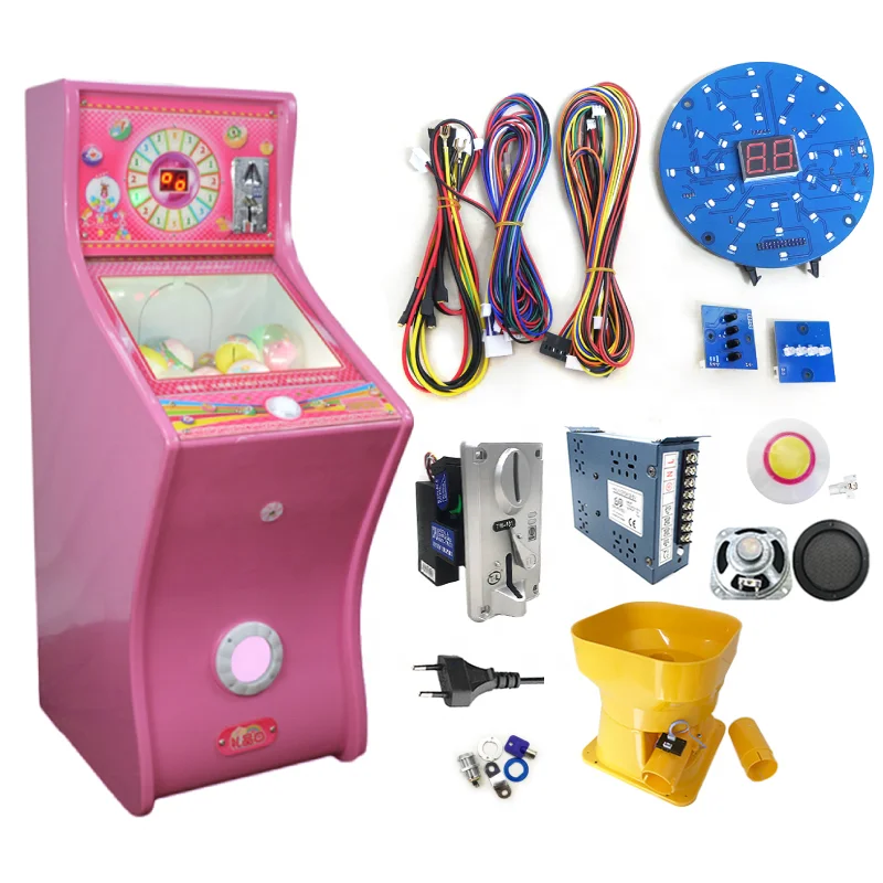 Arcade Coin Operated Twist Capsule Machine Parts Gashapon Automatic Machine Turntable Motherboard PCB Board Kit for sale