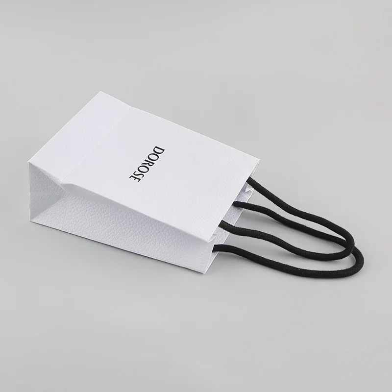 clothes boutique supplier Colorful your own logo paper bags clothing business printed jewelry reusable shopping bags with logo