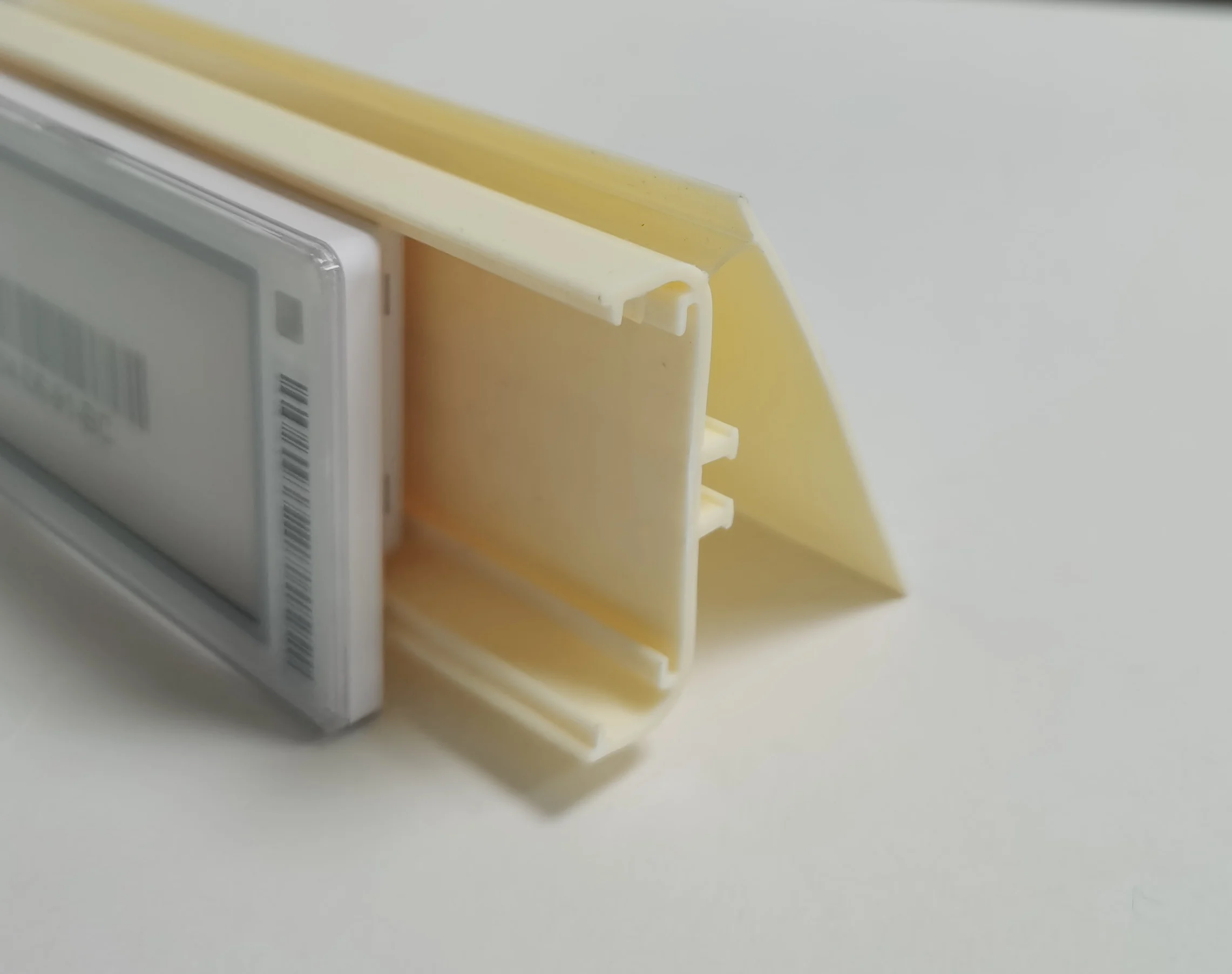 Hangzhou Novaday Store supermarket shelf talker for esl electronic shelf labels esl price tag label holder rail