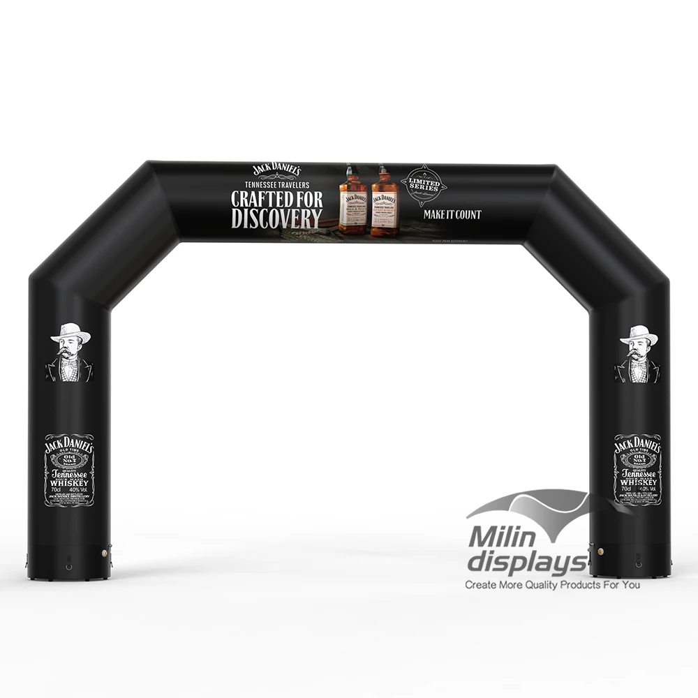 Giant Inflatable Start Finish Line Arch For Advertising Equipment Inflatable Race Arch