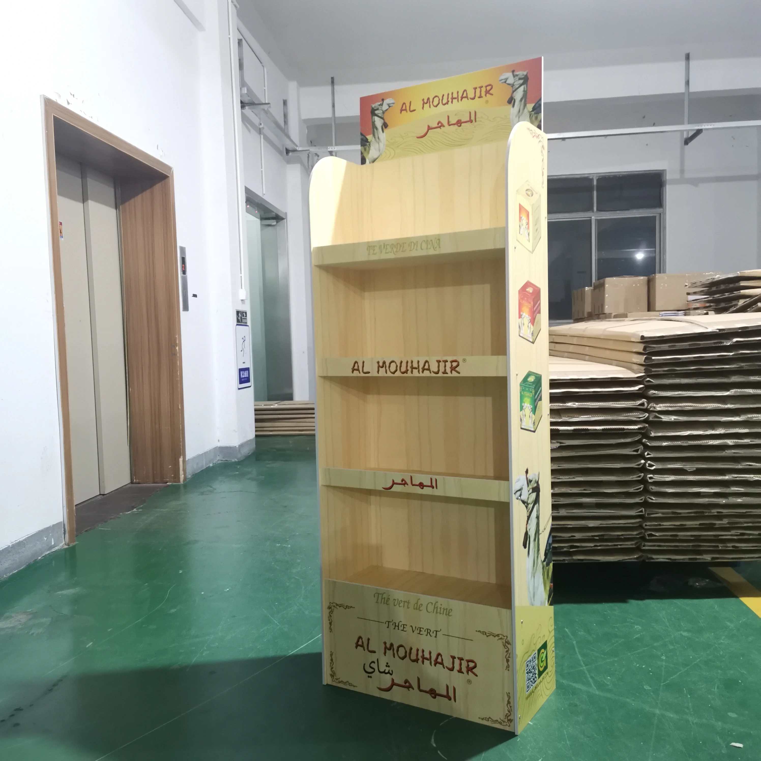 Customised Detachable Structure PVC Foam Board Display Stand POP Shelves Customized Size