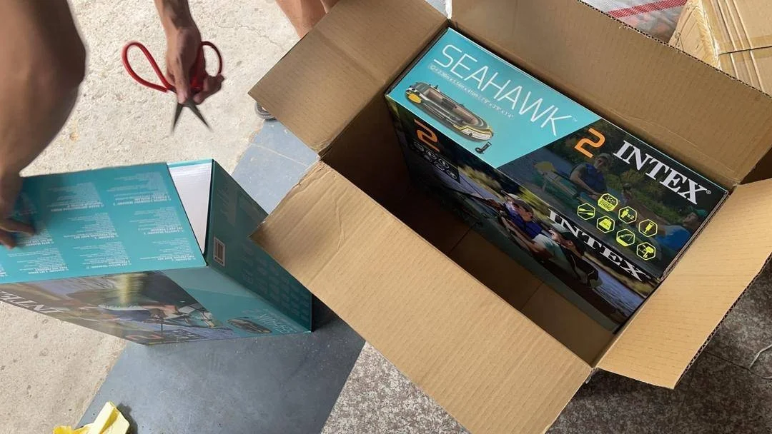 INTEX  68306 Hot Sale fishing kayak CHALLENGER K2 inflatable KAYAK