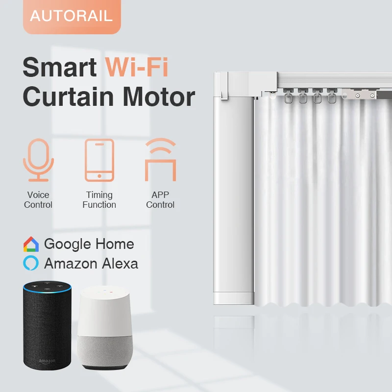 Latest Arrival Long Lasting ZigBee Smart Curtains