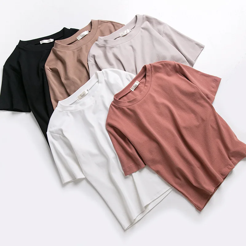 
High Quality Cheap Designer Wholesale Woman T-shirt with Logo 