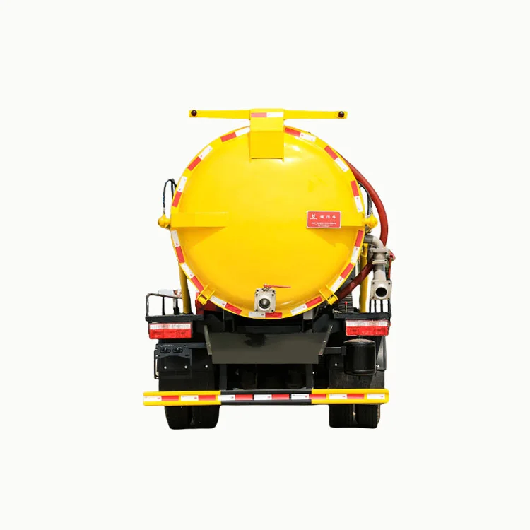 Dongfeng 7000liters Sewage Suction Tanker Trucks for sale in Dubai