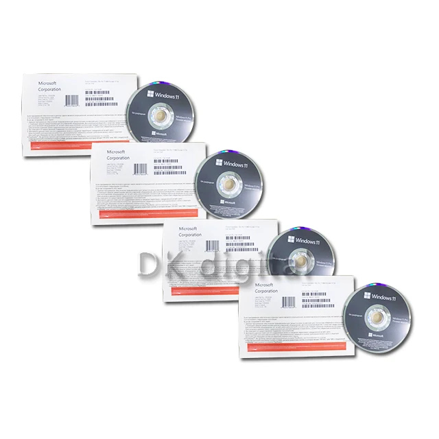 Windows 11 Professional  OEM DVD Full Package French  Language    Latest Version(1 set= 10 pcs)