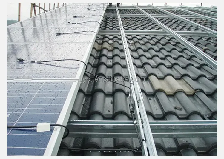 PV module support solar mounting system roof photovoltaic brackets