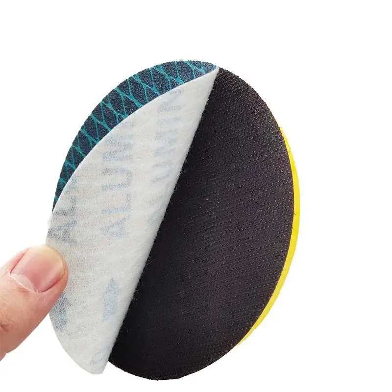 AutoErizo 125MM Blue Abrasive Discs Velcro Sanding Discs for Wood Grinding Automotive Polishing