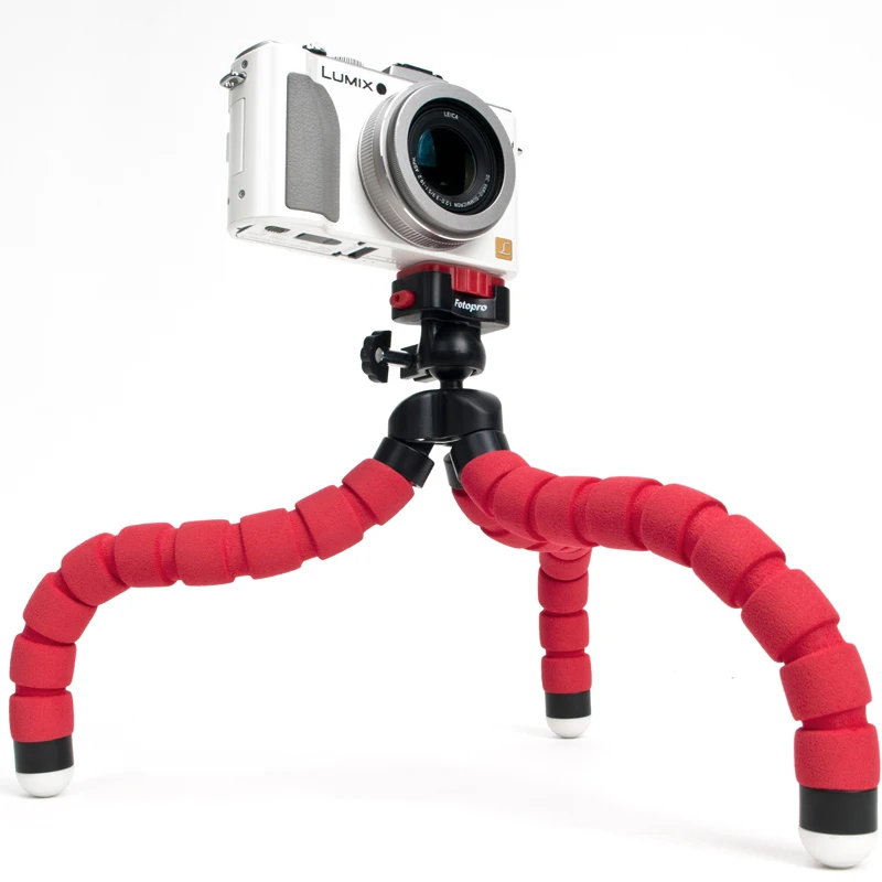 Fotopro sport outdoor aluminum flexible manufacture selfie stick tripod for mobile phone or camera