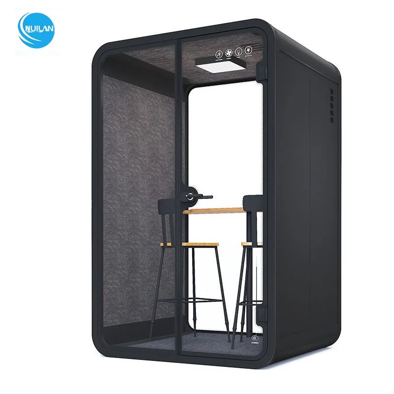 New Design Portable Silence Sound Proof Isolation Booth Portable Recording Booth Sound Proof Podcast Studio Booth for Home