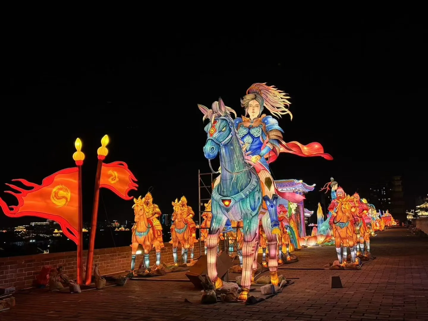 cyberpunk Decorative Outdoor Lanterns, Paper Lanterns & Giant LED Lanterns for Chinese New Year & Lantern Festival