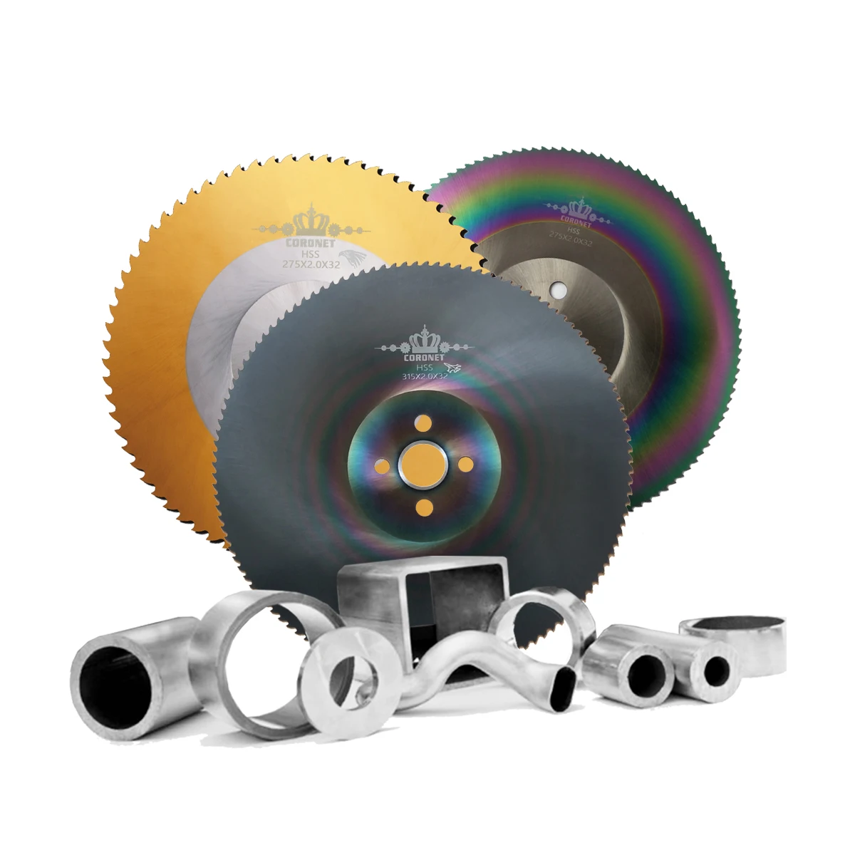 Direct sales DM05 hss high-speed steel metal circular saw blade 250-400 cutting iron, copper, and aluminum