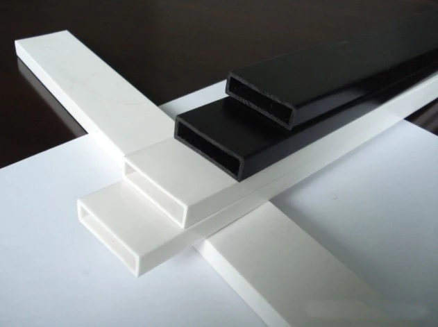 Customized Plastic Extrusion Tube Pvc Abs Pp Tubing Square Plastic Tube