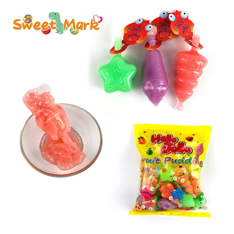 Assorted bag Jelly Christmas Tree and Stars Yogurt jelly