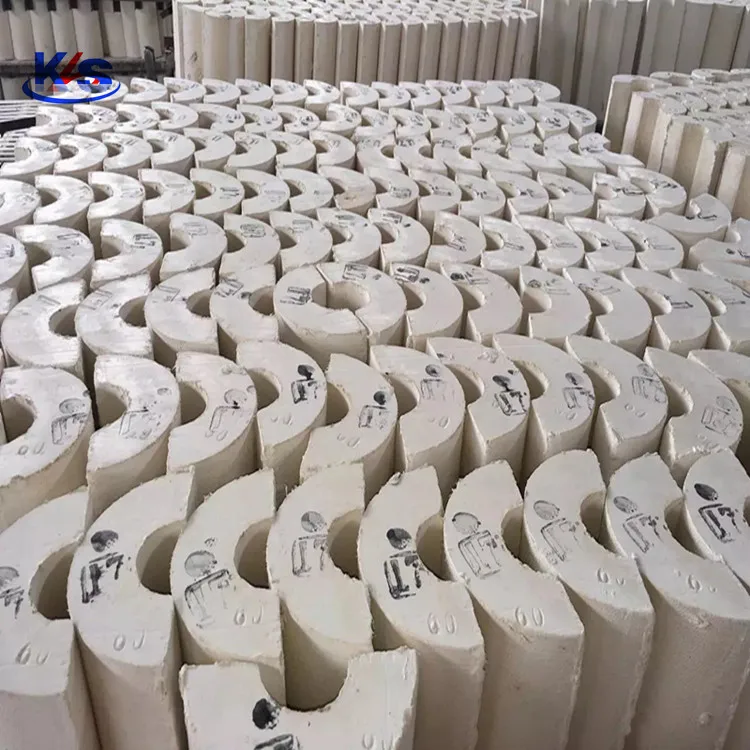 Кальций-силикатная труба/покрытие без асбеста, теплоизоляционный материал