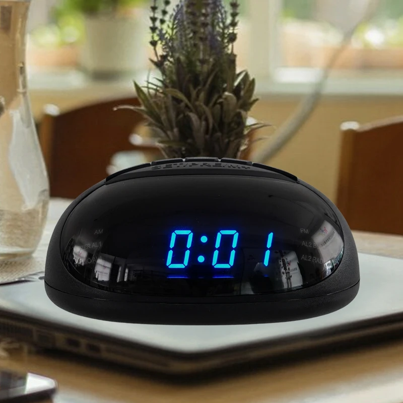 Stylish Design Customizable Logo Multi Color LED Light Digital Alarm Clock Radios for Bedroom