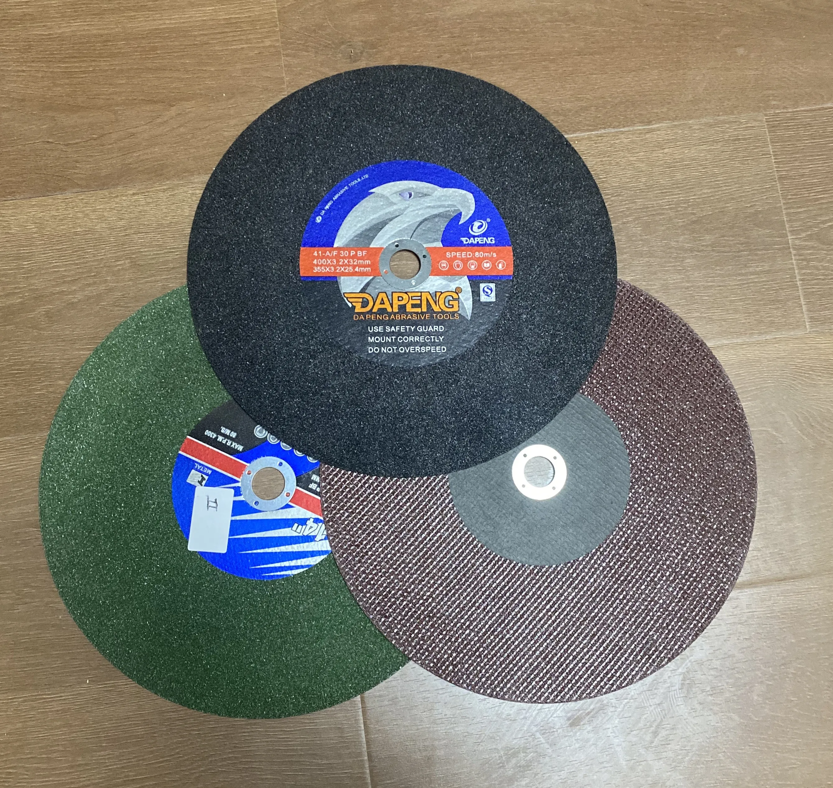 Hot Sale Green 14 Inch Cutting Disc for Metal and Stainless Steel  Cutting Disc
