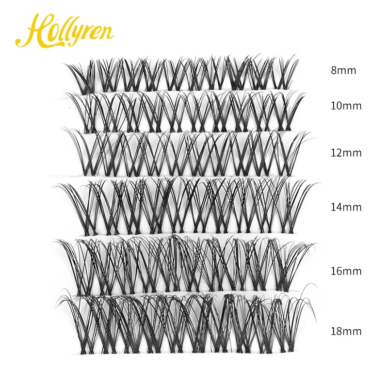 2023 Popular Diy Lash Extensions Lashes 0.1mm Thin Band Single Fox Eye Lashes Magnetic Anchor Eyelashes Cluster