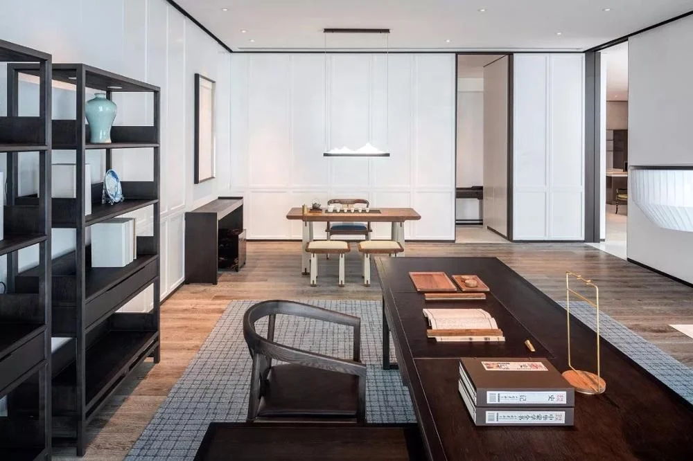 5-Star Modern Solid Wood Bedroom Set for Hotels and Guest Houses Luxury Foshan Manufacture for Living Room and Apartment