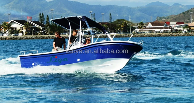 Liya 5.8m/19ft Fiberglass Hull Panga Boat Trawler Fishing Vessel
