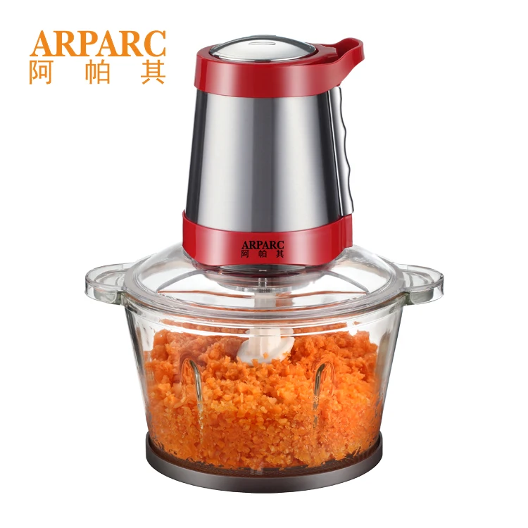 Factory Price multifunctional food chopper food processor chopper commercial manual 300W pure copper