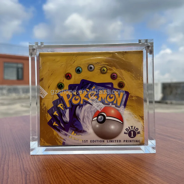 Акриловая коробка-бустер Pokemon 1-е издание