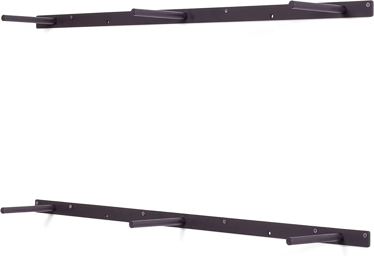 Floating Shelves Organizer Wall Hanging Storage Rack Holder Customized Logo Brown Flower Wooden Trophy Wooden Shield Wall Bamboo