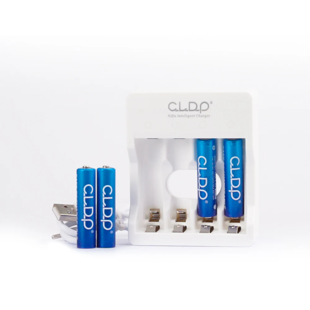 Wholesale CLDP Rechargeable 1.6v Nizn aa aaa battery and charger with indicator