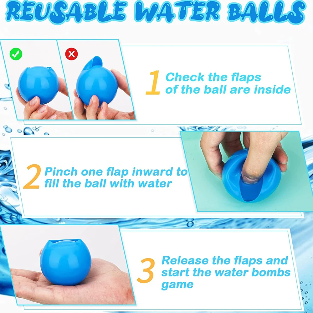 2022 Hot Wholesale Self Sealing Water Ballons Quick Fill Water Balloons Children Summer Toys