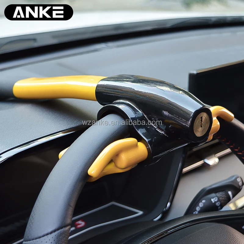 T Style anti theft steering wheel lock car vehicle Security  auto accessories auto lock tool