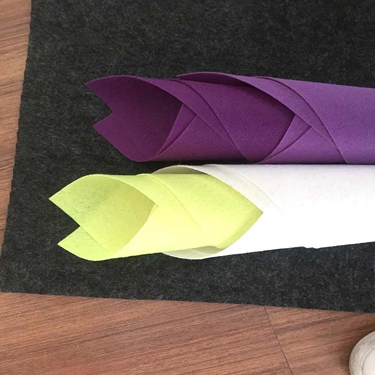 Auto ceiling car headliner fabric 100% polyester felt roll