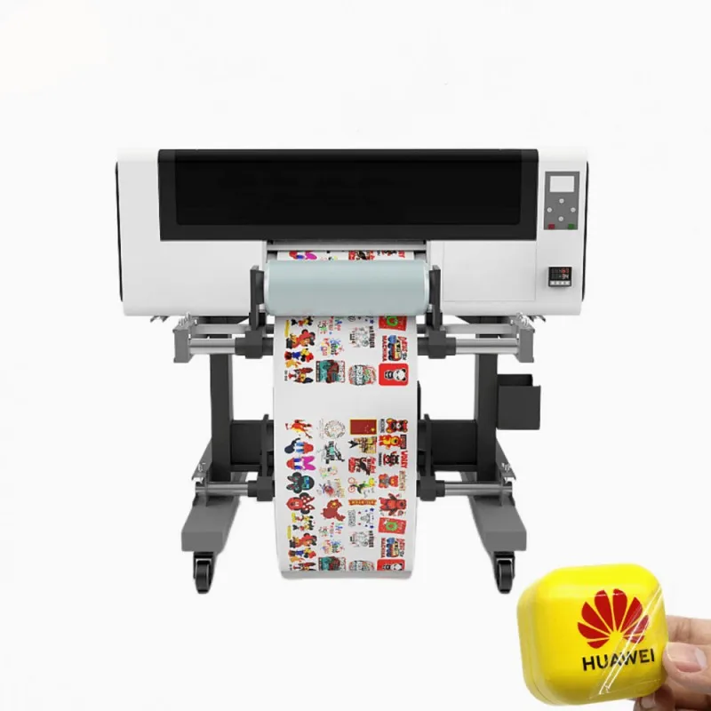 High Quality Espon XP600 Printing Head A3 UV DTF Printer with A B Film
