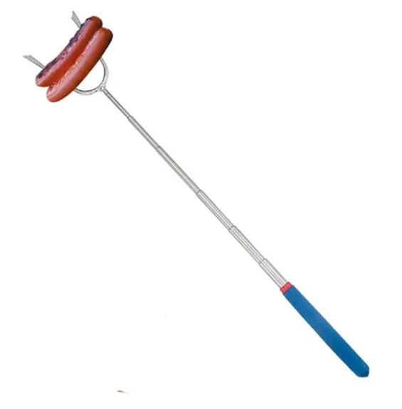 Открытый Кемпинг Телескопический Зефир для жарки барбекю палочки шампуры из нержавеющей стали барбекю палочки