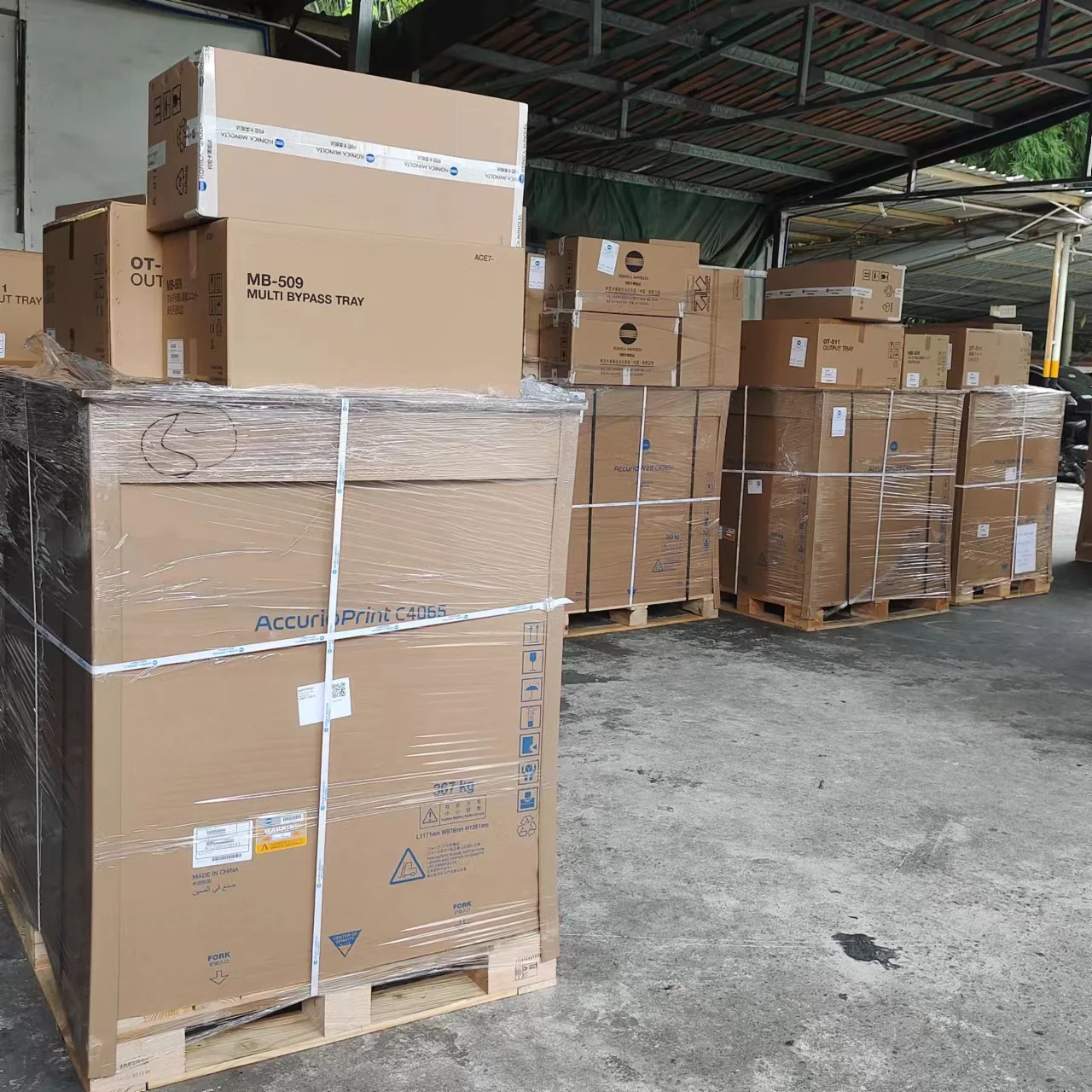Original New Model Production Machine Photocopier AccurioPress C4065 IC607 DF713 LU202M FS532