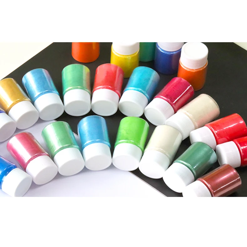 Shimmer Mica Powder Set Manufacturers Wholesale Pure Pearl Mica Pigment Powders For Epoxy Resin Art Candle