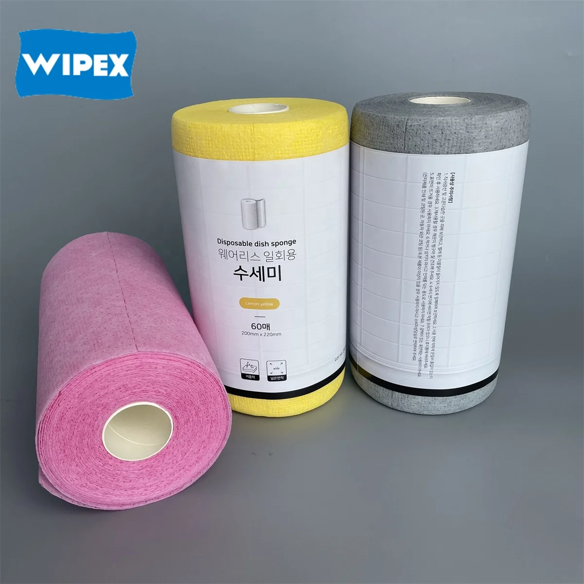 Non-Woven PP Disposable Household Multipurpose Wipes Powerful Loofah Nonwoven Scrubber Cloth